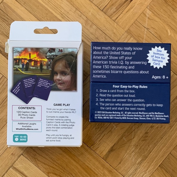 2 Family Card Games - Played Once - GUC in box! Game Night! - Picture 2 of 5